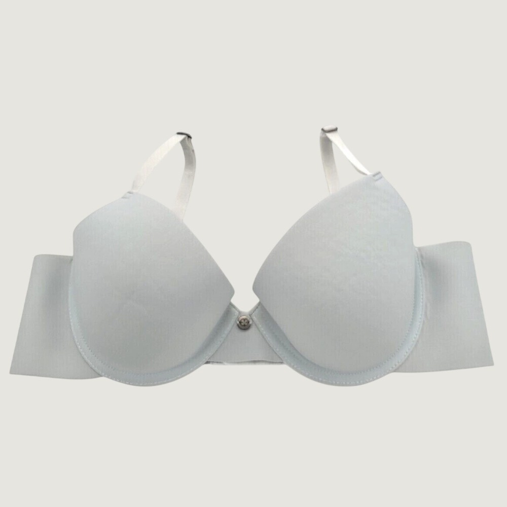 Lucky Brand Gray Lightly Lined Soft Adjustable Underwire T-Shirt Bra Size 36B